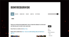 Desktop Screenshot of bonfireburn10k.co.uk